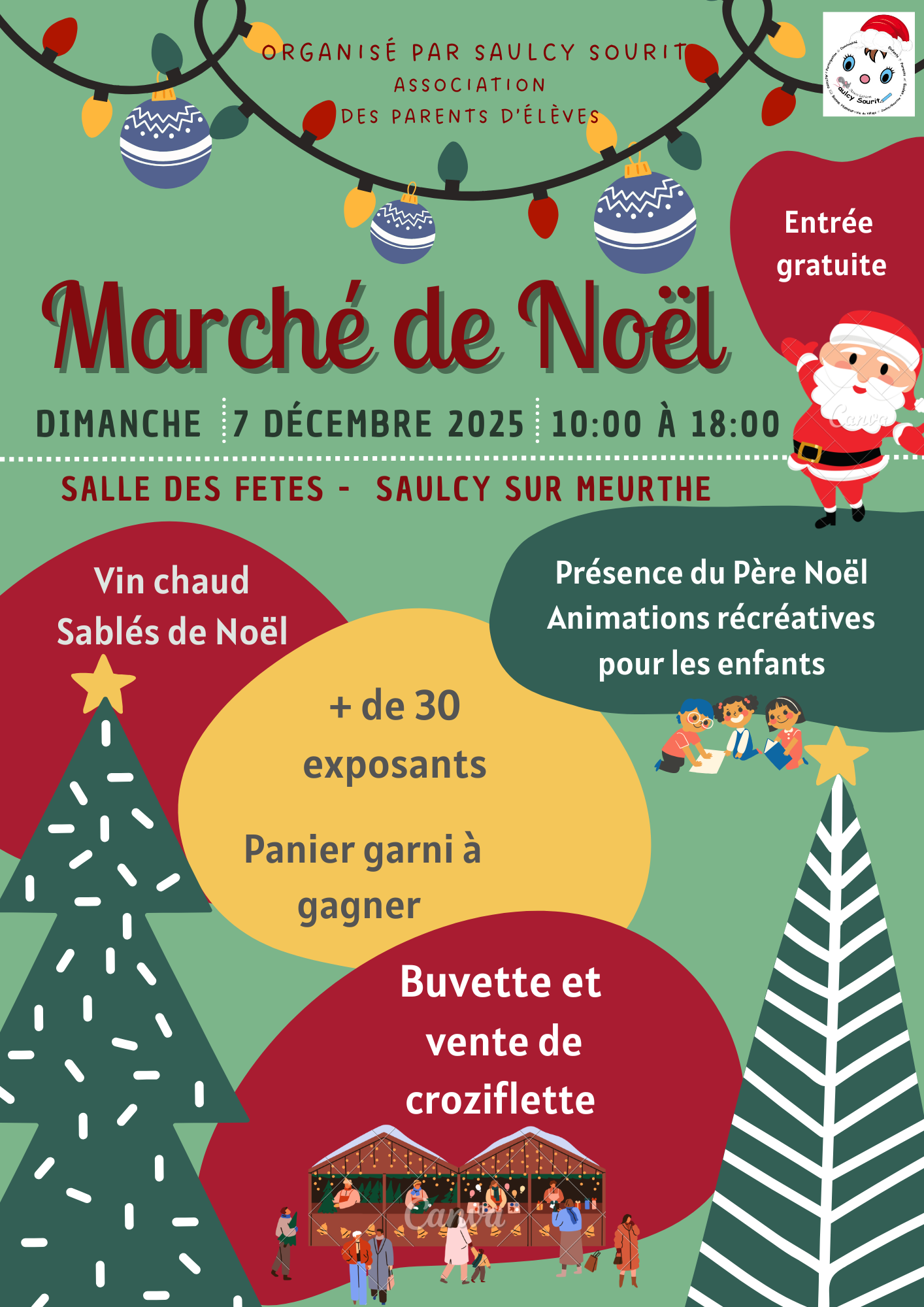 affiche march noel