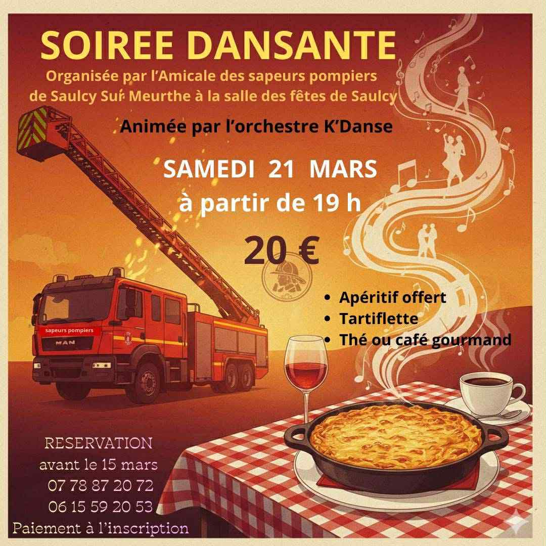 soire pompiers
